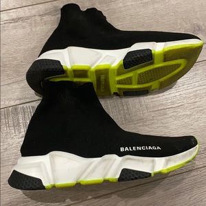 Preloved Balenciaga Speed Sneakers  - Size 36